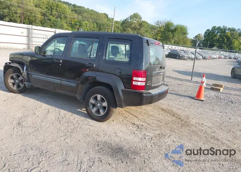 2008 Jeep Liberty Sport from USA, damaged, VIN 1J8GN28KX8W143864